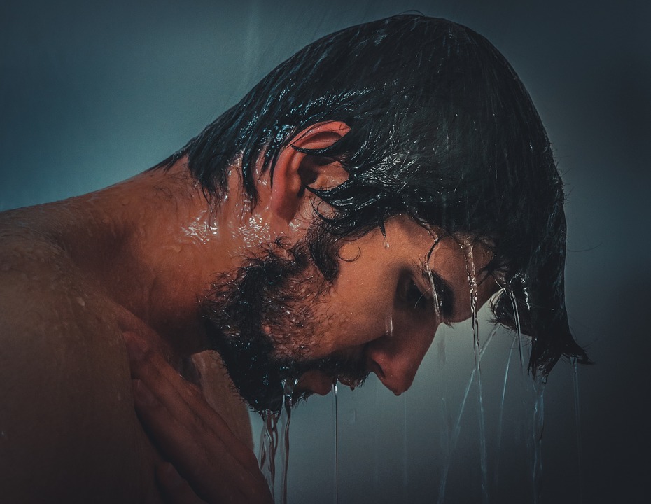 take a shower